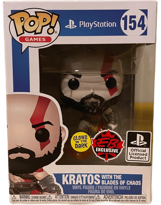 Kratos with the Blades of Chaos #154 Funko Pop from God of War