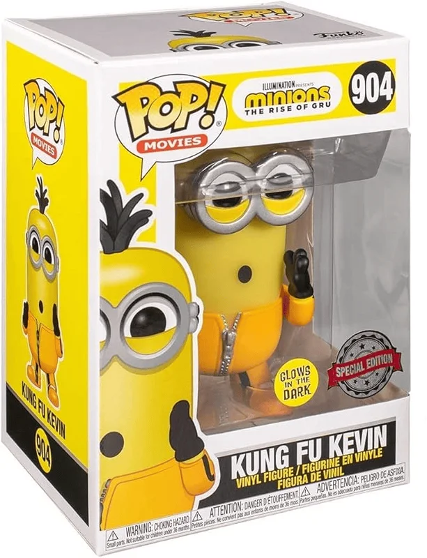 Kung Fu Kevin #904 Funko Pop from Minions The Rise of Gru