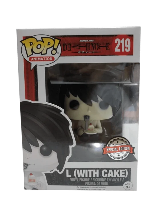 L (with Cake) #219 Funko Pop from Death Note