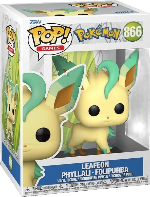 Leafeon Phyllali Folipurba #866 Funko Pop from Pokémon