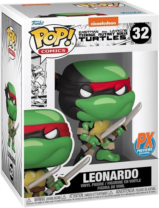 Leonardo #32 Funko Pop from Teenage Mutant Ninja Turtles