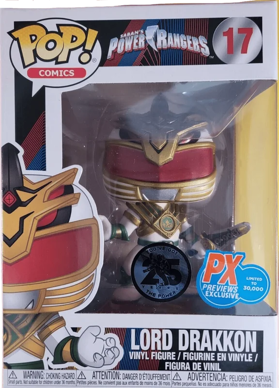 Lord Drakkon #17 Funko Pop from Power Rangers
