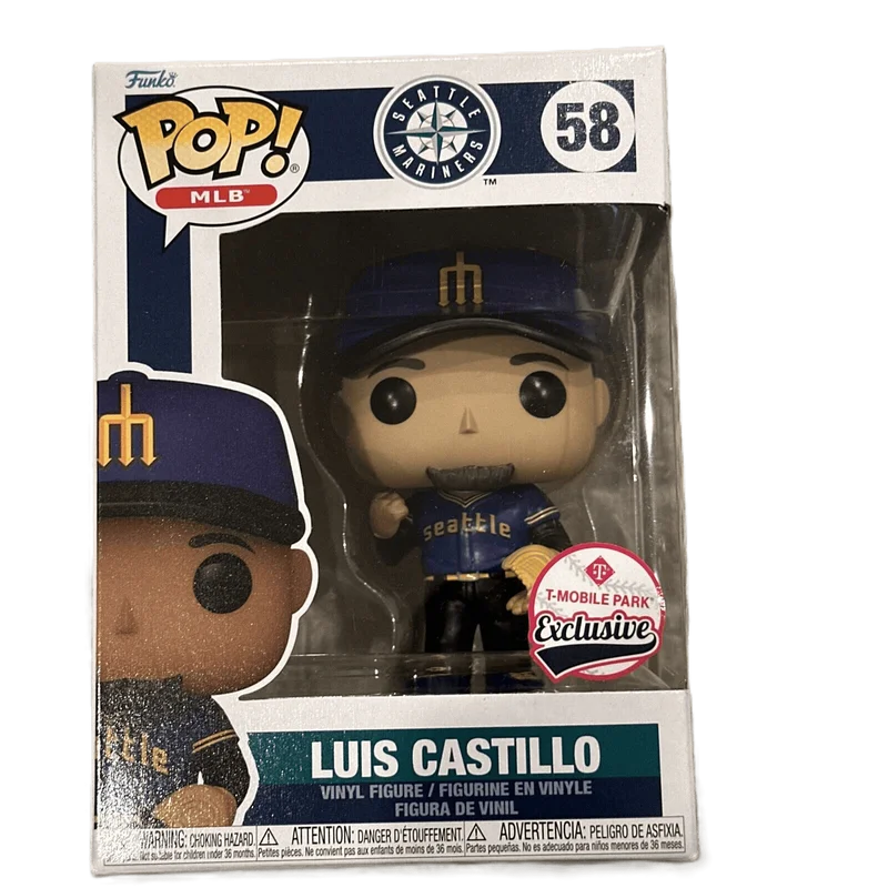 Luis Castillo #58 Funko Pop from Seattle Mariners