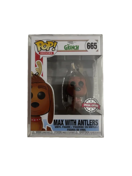 Max with Antlers #665 Funko Pop from The Grinch