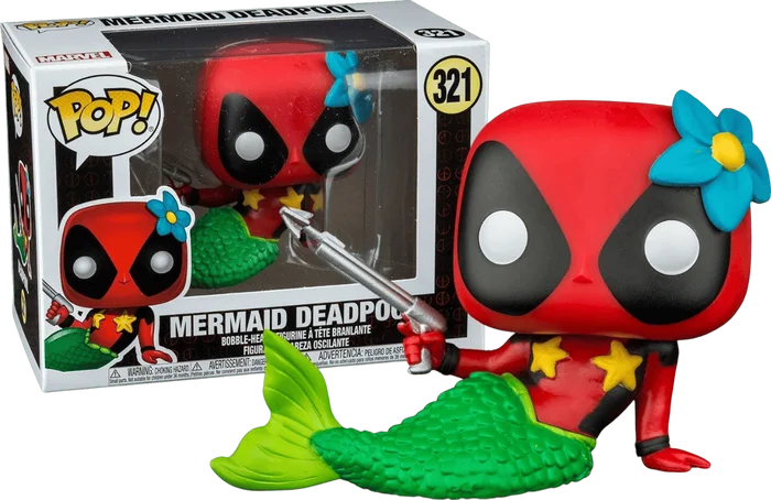 Mermaid Deadpool #321 Funko Pop from Marvel