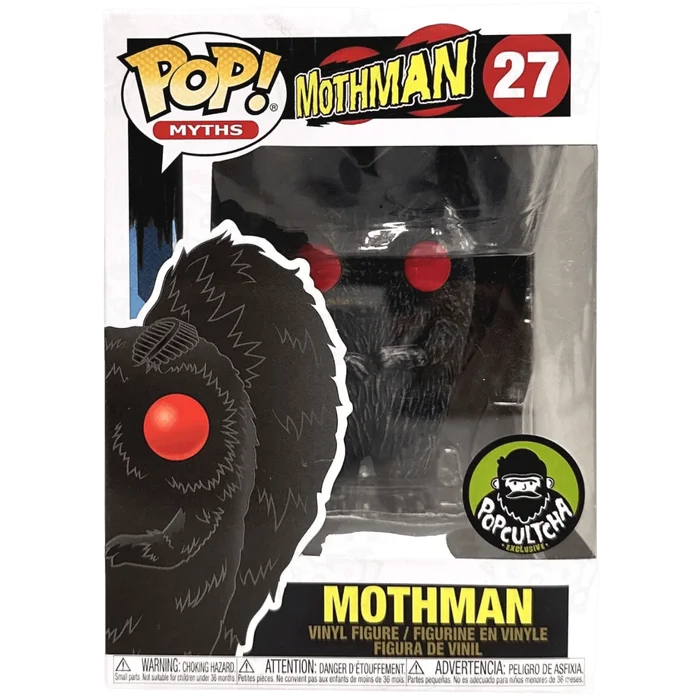 Mothman #27 Funko Pop from Public Domain