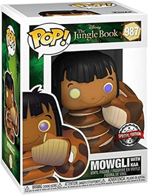 Mowgli with Kaa #987 Funko Pop from The Jungle Book