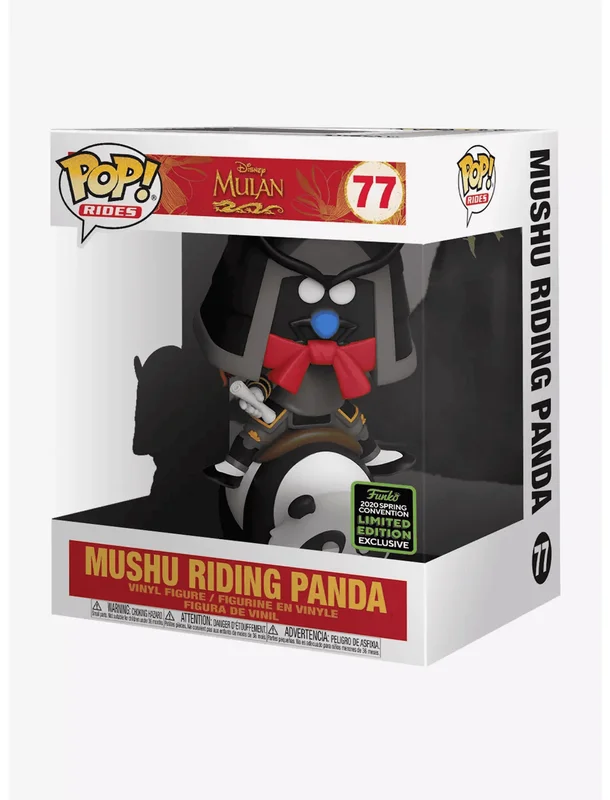 Mushu Riding Panda #77 Funko Pop from Disney Mulan