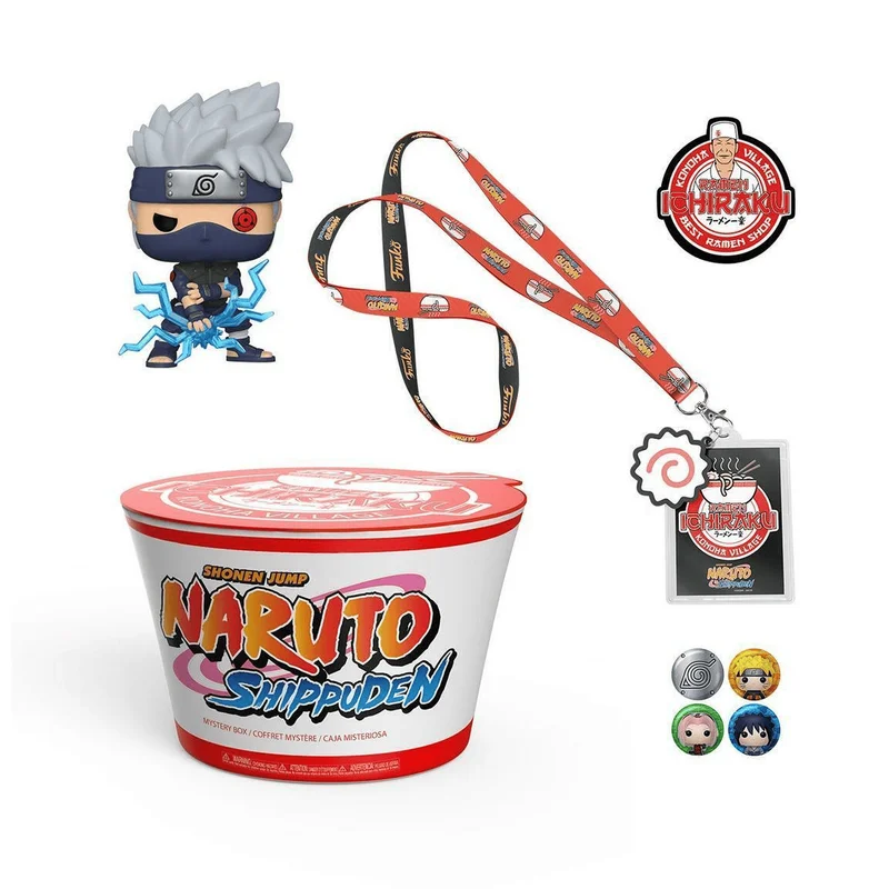Naruto Shippuden Ramen Bowl Set #4 PIECES Funko Pop from Naruto Shippuden