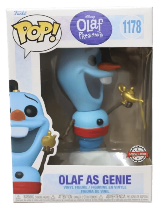 Olaf as Genie #1178 Funko Pop from Olaf Presents