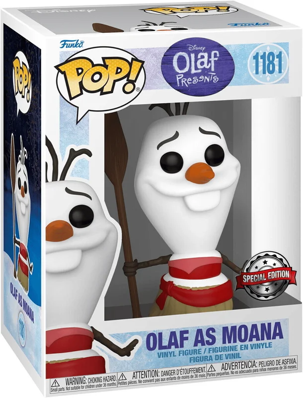 Olaf As Moana #1181 Funko Pop from Pixar