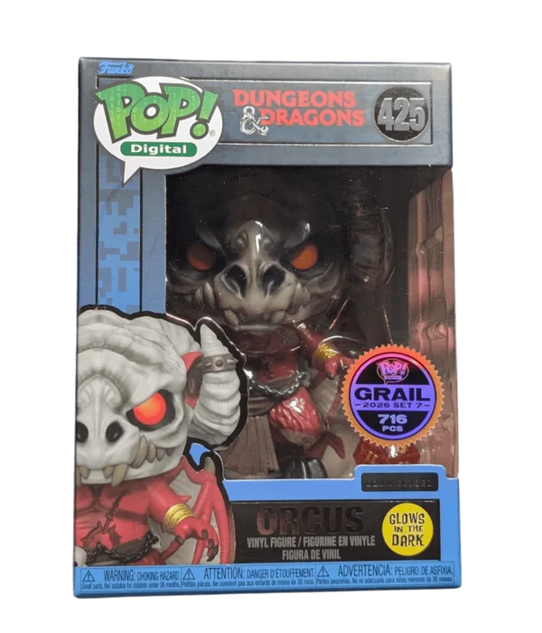 Orcus #425 Funko Pop from Dungeons & Dragons