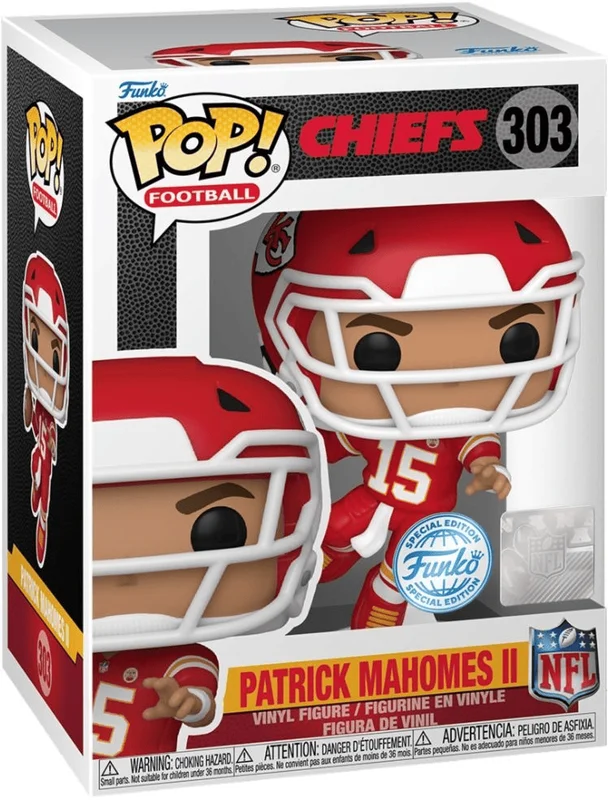 Patrick Mahomes II #303 Funko Pop from Chiefs