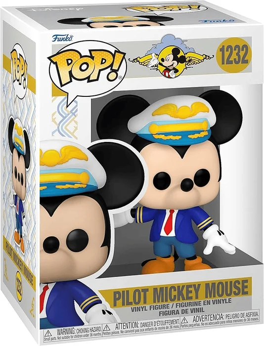 Pilot Mickey Mouse #1232 Funko Pop from Disney