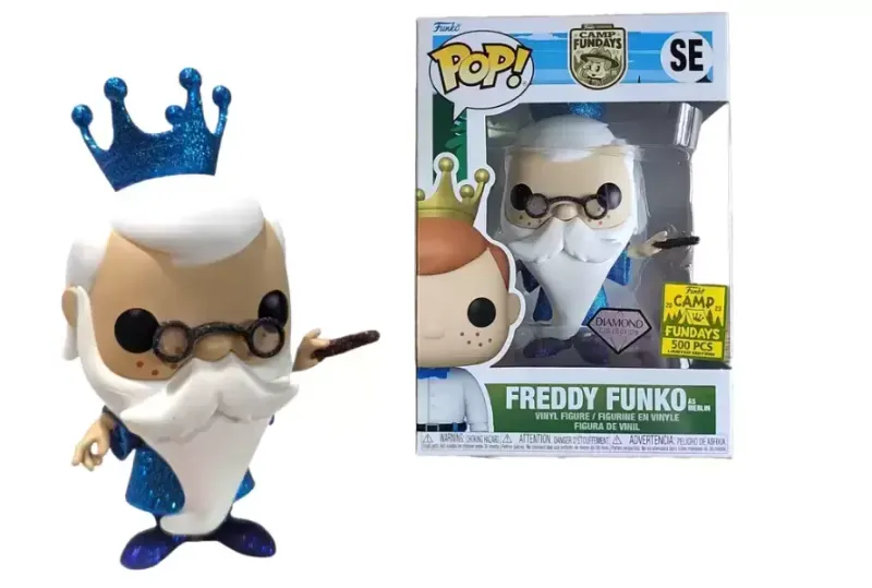 Freddy Funko as Merlin #SE Funko Pop from Camp Fundays