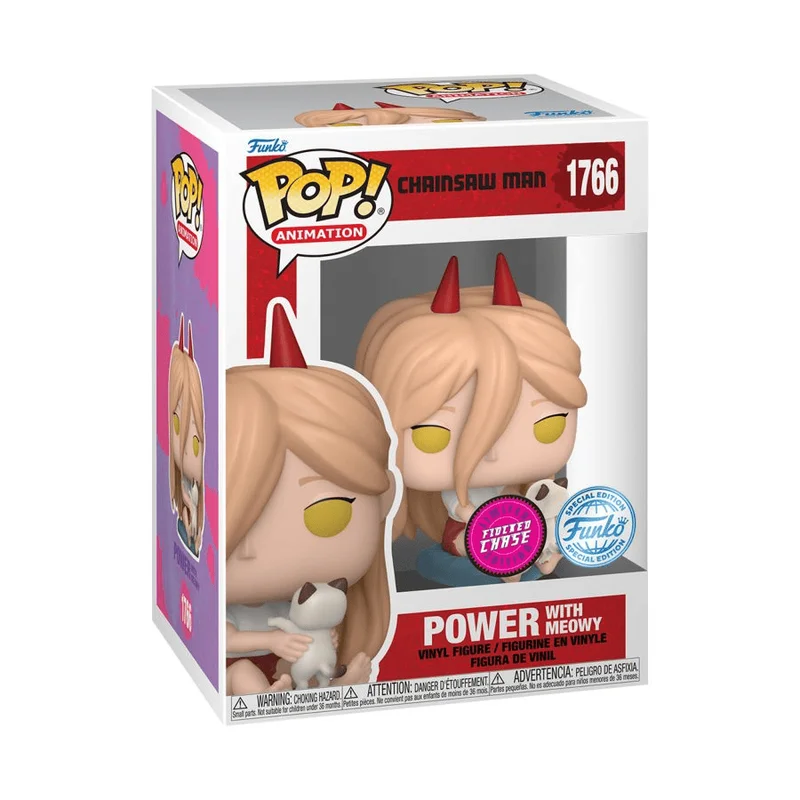 Power with Meowy #1766 Funko Pop from Chainsaw Man