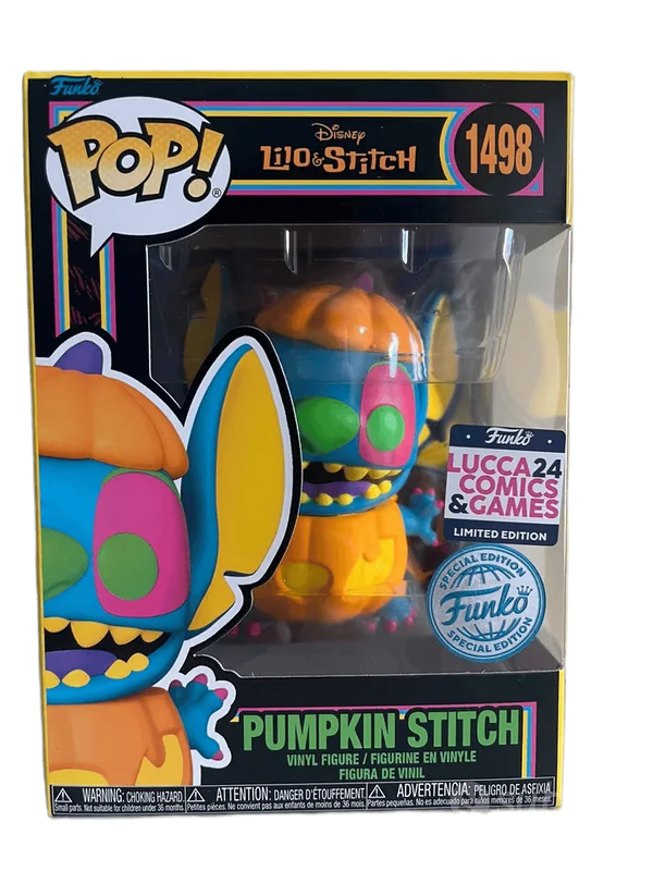 Pumpkin Stitch #1498 Funko Pop from Lilo & Stitch