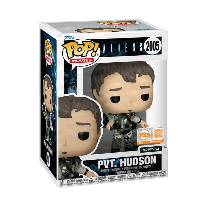 Pvt. Hudson #2005 Funko Pop from Aliens