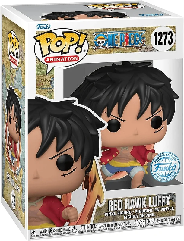 Red Hawk Luffy #1273 Funko Pop from One Piece