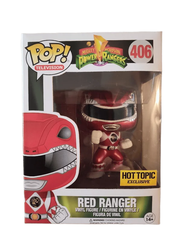 Red Ranger #406 Funko Pop from Power Rangers