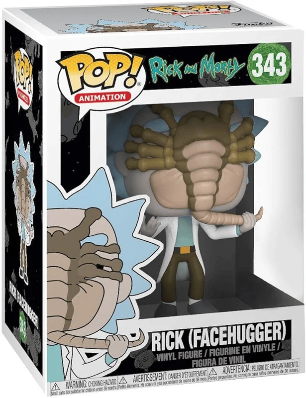 Rick (Facehugger) #343 Funko Pop from Rick and Morty