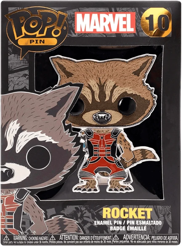 Rocket #10 Funko Pop from Marvel