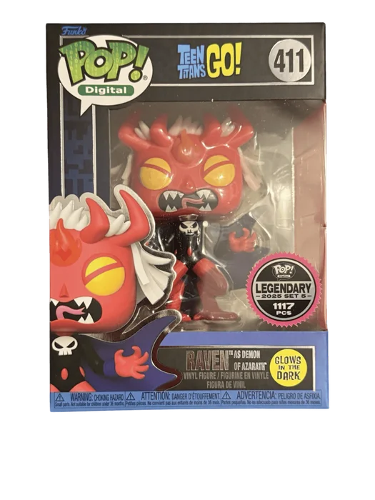 Raven as Demon of Azarath #411 Funko Pop from Teen Titans Go!