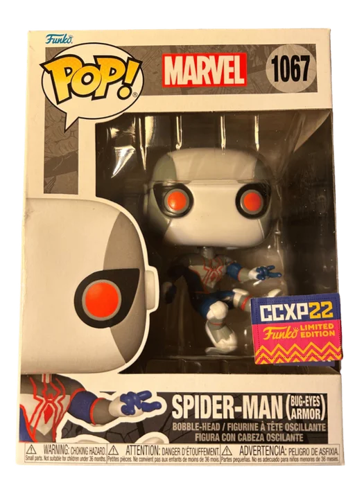 Spider-Man (Bug-Eyes Armor) #1067 Funko Pop from Marvel