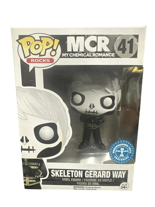 Skeleton Gerard Way #41 Funko Pop from My Chemical Romance