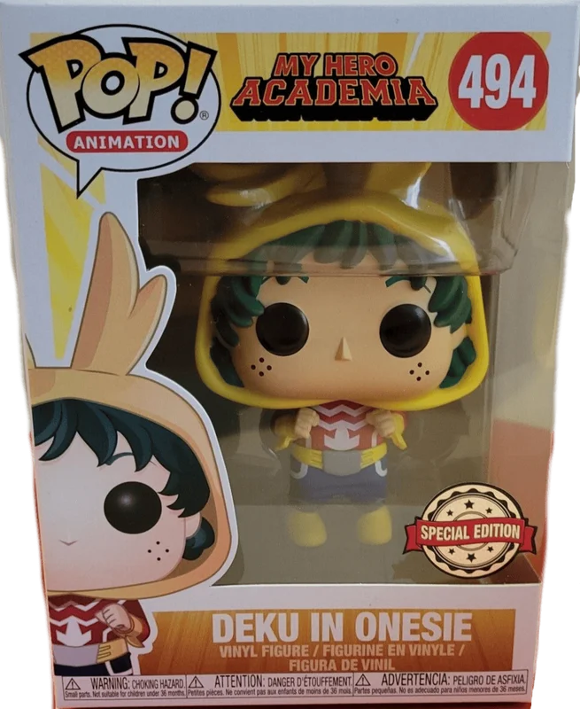 Deku In Onesie #494 Funko Pop from My Hero Academia