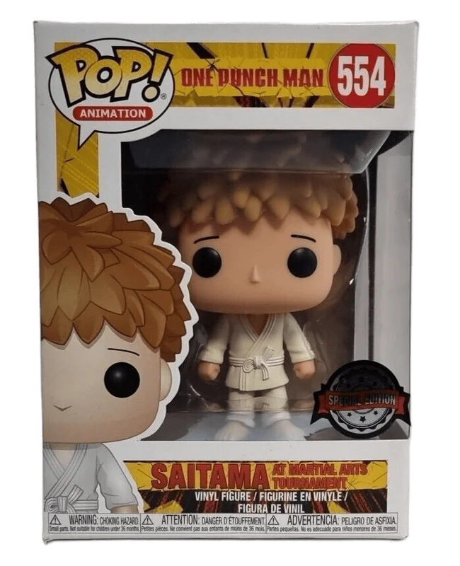 Saitama at Martial Arts Tournament #554 Funko Pop from One Punch Man