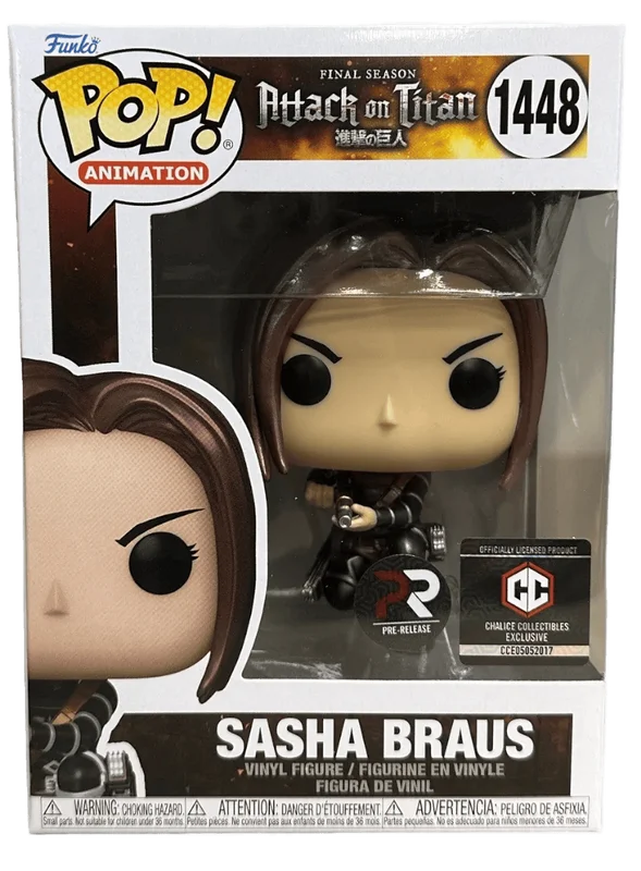 Sasha Braus #1448 Funko Pop from Attack on Titan