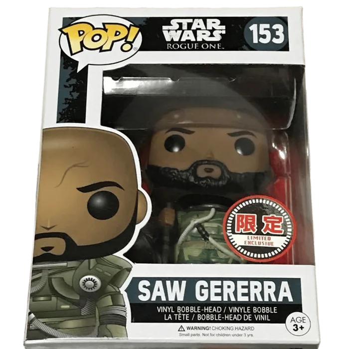 Saw Gerrera #153 Funko Pop from Star Wars
