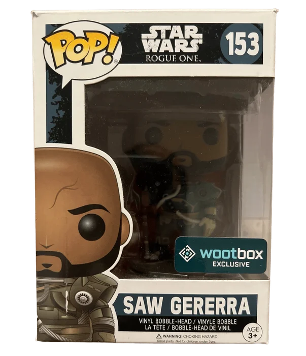 Saw Gerrera #153 Funko Pop from Star Wars