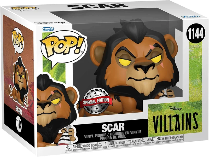 Scar #1144 Funko Pop from Disney Villains