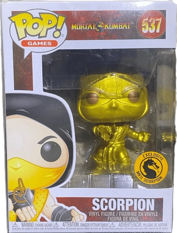 Scorpion #537 Funko Pop from Mortal Kombat