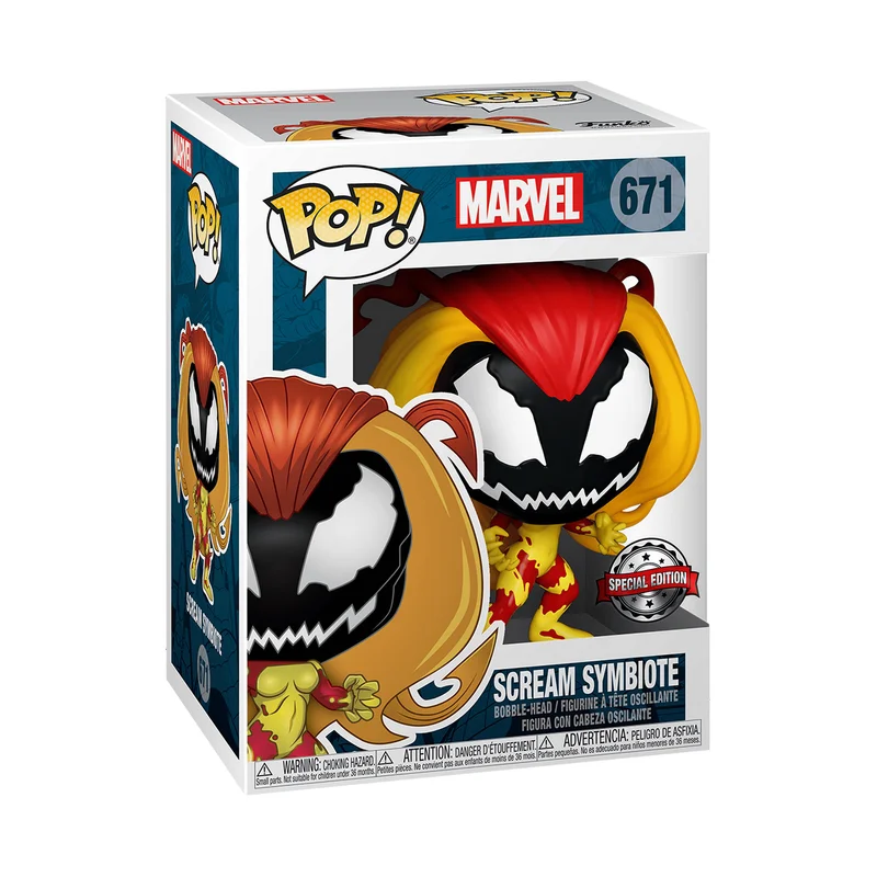 Scream Symbiote #671 Funko Pop from Marvel
