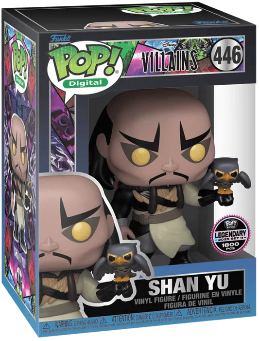 Shan Yu #446 Funko Pop from Disney Villains