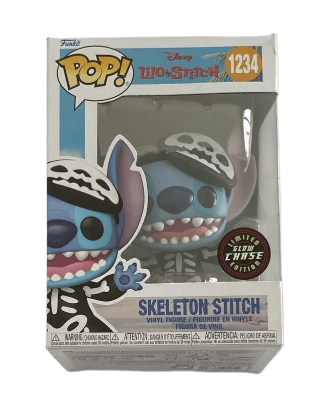Skeleton Stitch #1234 Funko Pop from Lilo & Stitch