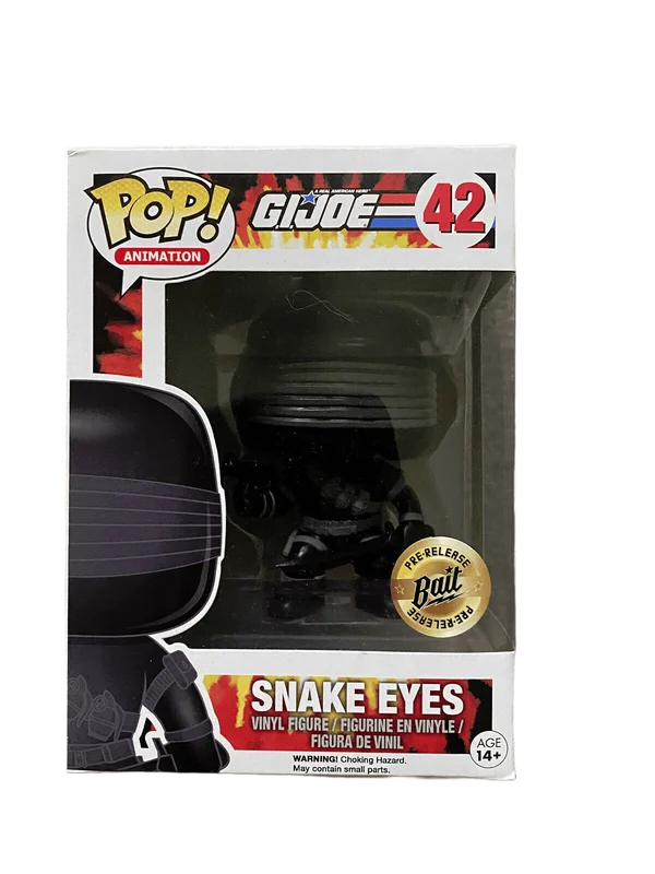 Snake Eyes #42 Funko Pop from G.I. Joe
