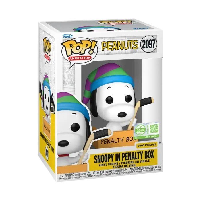 Snoopy in Penalty Box #2097 Funko Pop from Peanuts