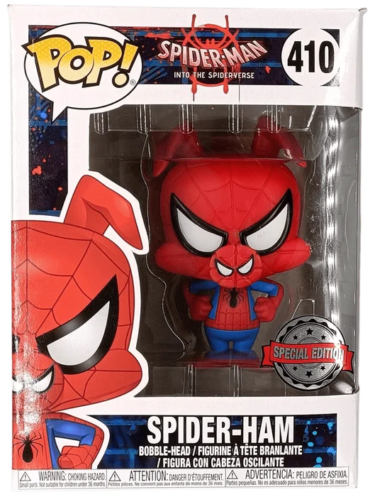 Spider-Ham #410 Funko Pop from Spider-Man into The Spiderverse