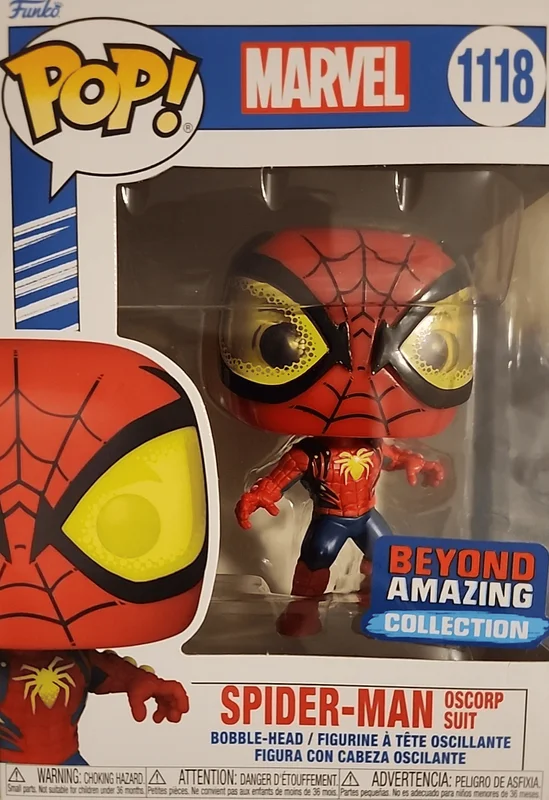 Spider-Man Oscorp Suit #1118 Funko Pop from Marvel
