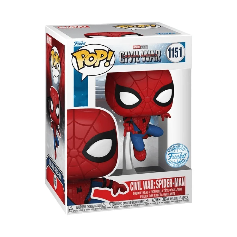 Civil War: Spider-Man #1151 Funko Pop from Civil War