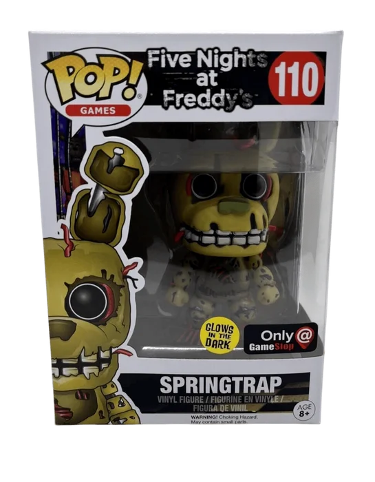 Springtrap #110 Funko Pop from Five Nights at Freddy's