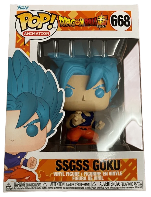 SSGSS Goku #668 Funko Pop from Dragon Ball Z