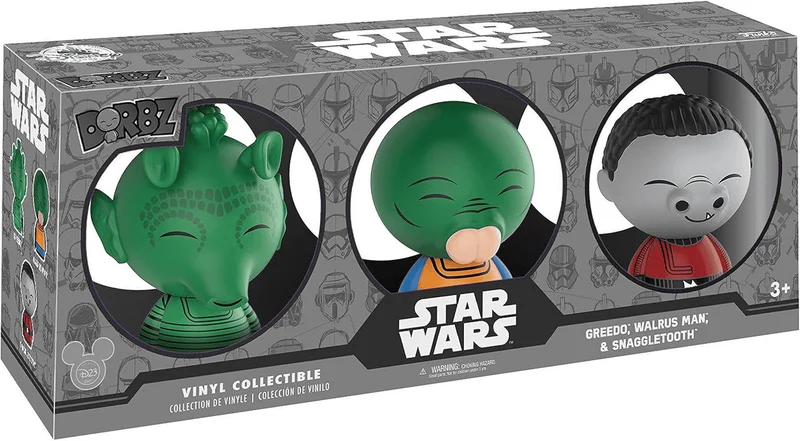 Greedo, Walrus Man & Snaggletooth #3 PACK Funko Pop from Star Wars
