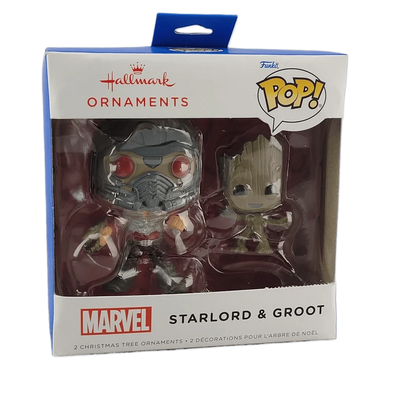 Starlord & Groot Funko Pop from Guardians of the Galaxy