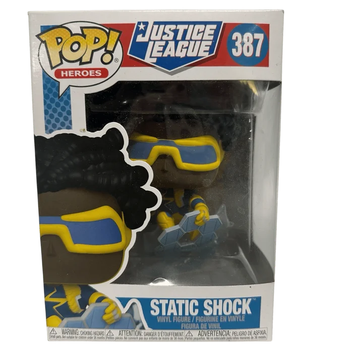 Static Shock #387 Funko Pop from Justice League