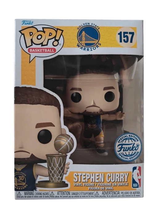 Stephen Curry #157 Funko Pop from Golden State Warriors